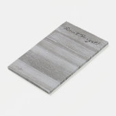 Rustige houten Post Post-it® Notes (Schuin)