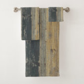 Rustige houthandtlading bad handdoek (Insitu)