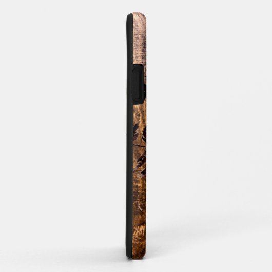 Rustige houtkorrels, landstaal, rozen Case-Mate iPhone case (Achterkant/rechts)