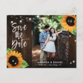 Rustige houtzonnebloem bespaart het Briefkaart Dat (Voorkant)