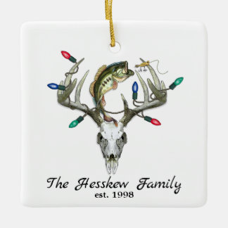 Rustige jacht Vist het metaal Ornament van Deer An