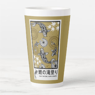 Rustige Japanse Carpo Kunst Latte Mok