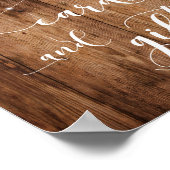 Rustige Kaarten en twitteraars Poster (Hoek)