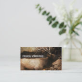 Rustige kajuitboezel visitekaartje (Staand voorkant)