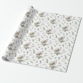 Rustige kerstcadeautjes voor ooiland cadeaupapier (Uitgerold)