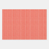 Rustige kerstkamperen en vissen inpakpapier vel (Voorkant 3)