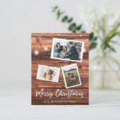 Rustige kerstlampjes met budget Multi-Photo (Staand voorkant)
