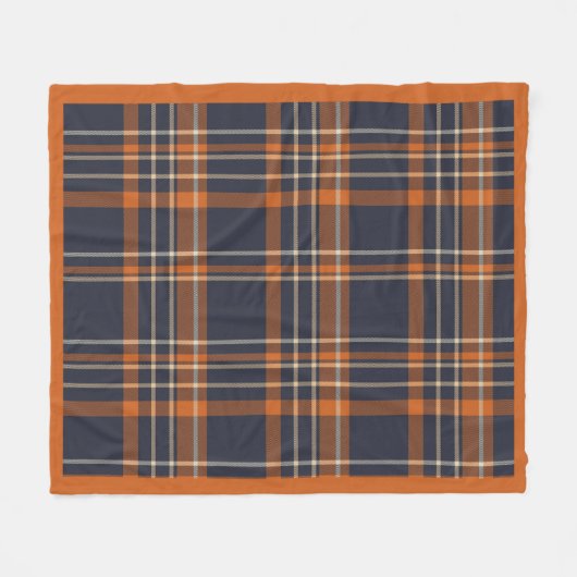 Rustige kerstpleister Fleece Blanket (Voorkant (Horizontaal))