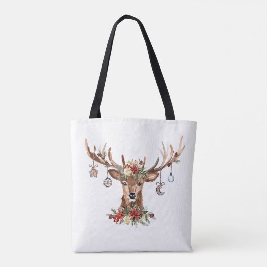 Rustige kerstrendierversierversierversiersystemen draagtas (Achterkant)
