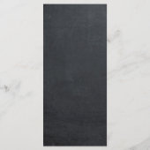 rustige kerstvakantie - trouwmenu - kaarten (Achterkant)