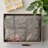 Rustige  klokontage tissuepapier (Geschenk)