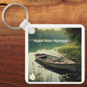 "Rustige Lake Serenity" Sleutelhanger (Voorkant)
