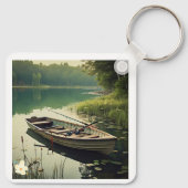 "Rustige Lake Serenity" Sleutelhanger (Achterkant)