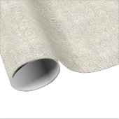 rustige land grijze burlap cadeaupapier (Rol Hoek)