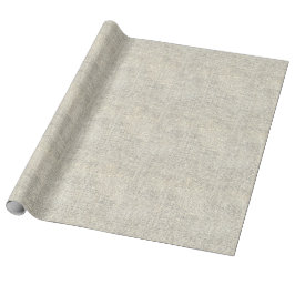 rustige land grijze burlap cadeaupapier