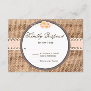 Rustige landkaarten voor blinde bruiloft RSVP