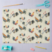 Rustige landroestjes Waterverf houtsontbinding Tissuepapier (Craft)