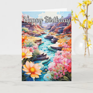 Rustige late zomerdag op de wang kaart