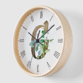 Rustige Letter G Lijst Clock (Hoek)