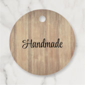 Rustige logo VerpakkingsLabels Bedankjes Labels (Achterkant)