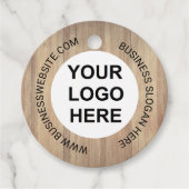 Rustige logo VerpakkingsLabels Bedankjes Labels (Voorkant)