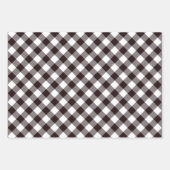 Rustige Lumberjack Flannel kerstboom Inpakpapier Vel (Voorkant)