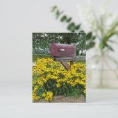 Rustige mailboxkunst briefkaart (Staand voorkant)