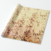 Rustige marmertextuur cadeaupapier (Uitgerold)