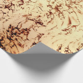 Rustige marmertextuur cadeaupapier (Hoek)