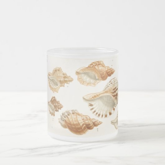 Rustige  Mollusks Seashell Koffee Mok (Center)