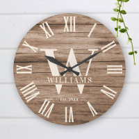 Rustige Monogram Farmhouse - Aangepaste familienaa
