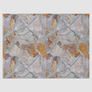 Rustige Natural Stone Pattern Print 2 Tissuepapier