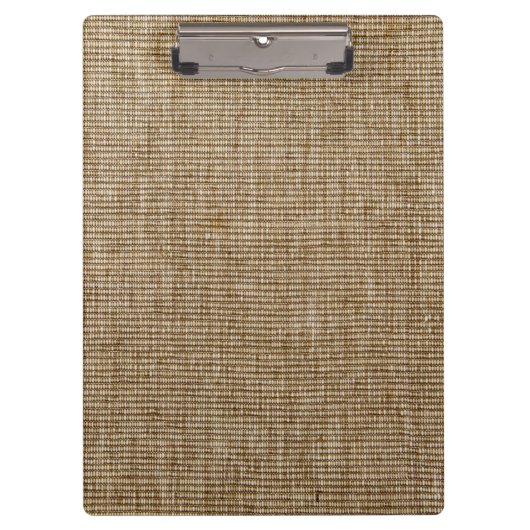 rustige natuur burlap klembord (Voorkant)