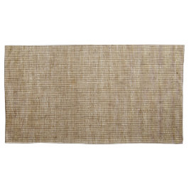 rustige natuur burlap kussensloop