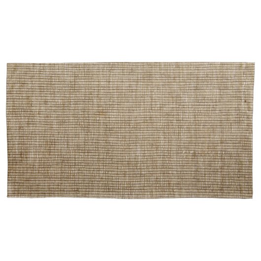 rustige natuur burlap kussensloop (Voorkant)