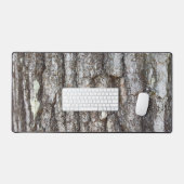 Rustige Natuur Eak Boom Bark Foto Bureaumat (Keyboard & Muis)
