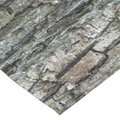 Rustige Natuur Old Pine Bark Photo Korte Tafelloper (Hoek)