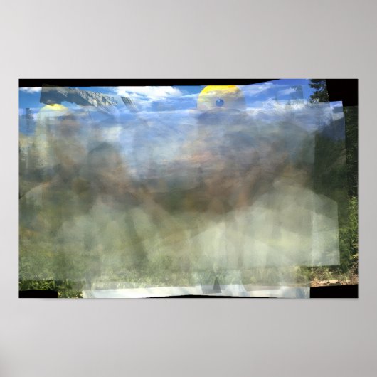 Rustige natuurprintposter poster (Voorkant)