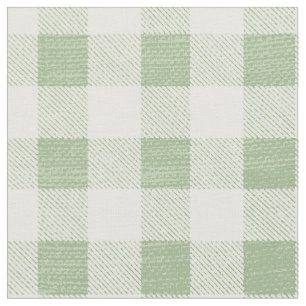 Rustige Neutrale Beige Gingham Buffalo Pset Stof