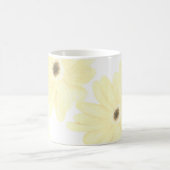 Rustige ochtend gele bloemen koffiemok (Center)