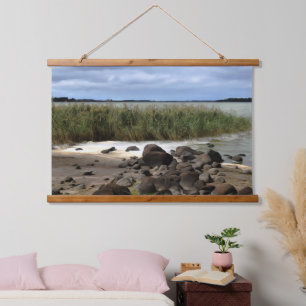 Rustige oevers van Lake Bolac Hangend Wandkleed