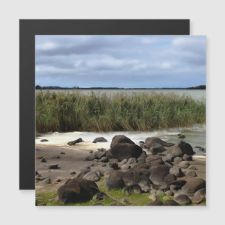 Rustige oevers van Lake Bolac Magnetische kaart
