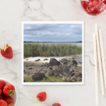 Rustige oevers van Lake Bolac