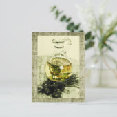 rustige olijfolie - briefkaart (Staand voorkant)