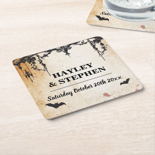 Rustige Onderzetters plaatsen Matts Wedding Gothic (Schuin)