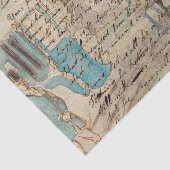 Rustige  ontkoppeling van paardentextiel tissuepapier (Detail)