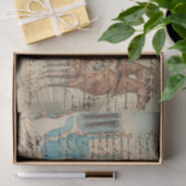 Rustige  ontkoppeling van paardentextiel tissuepapier (Geschenk)