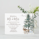 Rustige partij voor bosbouw kaart (Staand voorkant)