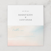 Rustige Pastel Waterverf (Buitenkant ongevouwen)