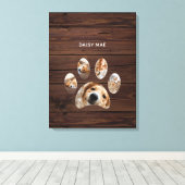 Rustige Paw Print Aangepaste foto's verzamelen (Insitu (Houten vloer))